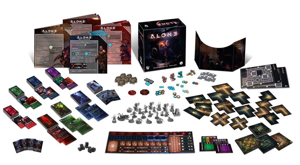 Alone - Core box contents