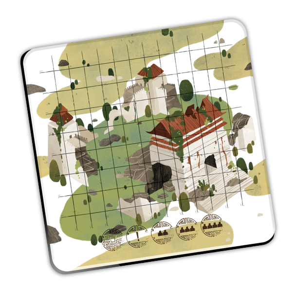 Dragon Castle - Central Board Playmat