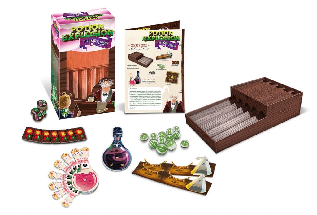 Potion Explosion - The Sixth Student components