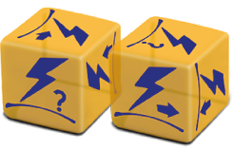 Railroad Ink - Electricity Expansion - Power Grid Dice