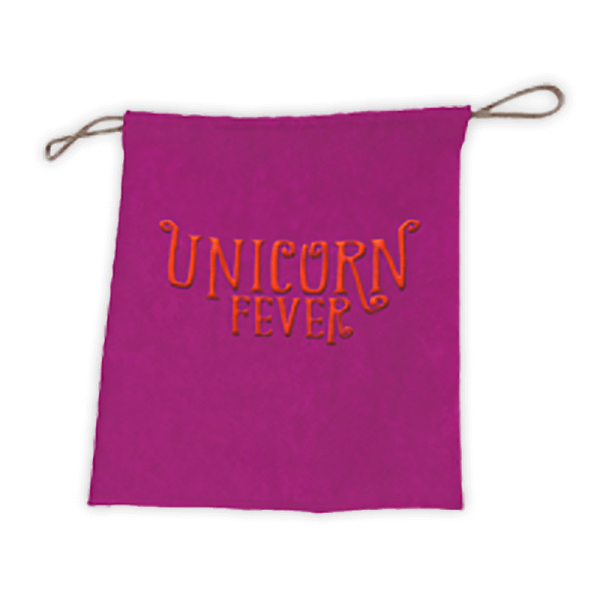 Unicorn Fever - Embroidered Cotton Bag