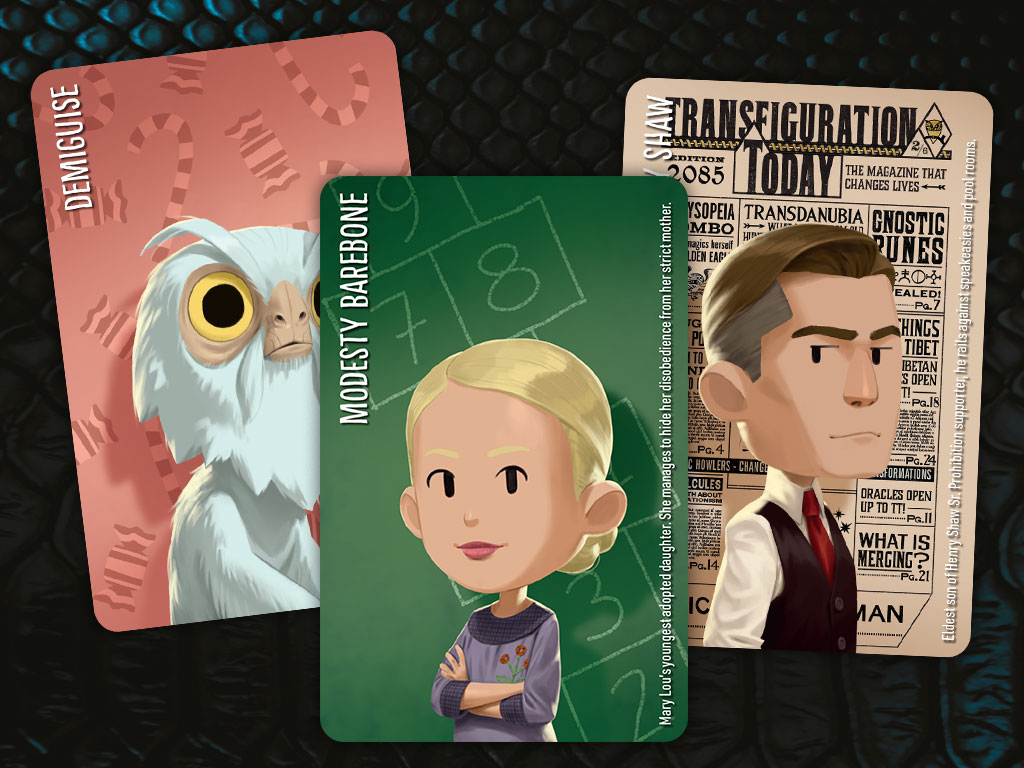 Similo Fantastic Beasts Gioco Di Carte Cooperativo In Spagnolo – Indovina Il Personaggio Di Harry Potter, 2+ Giocatori