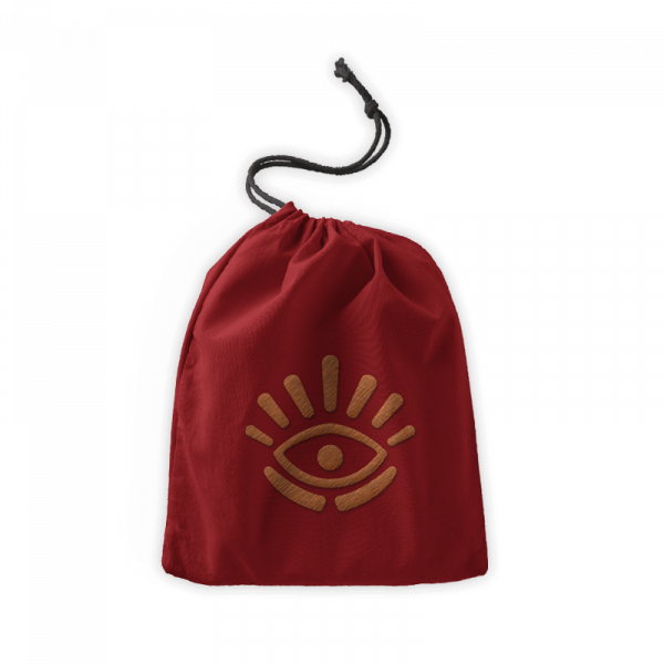 Dungeon Fighter - Embroidered Red Cloth Bag