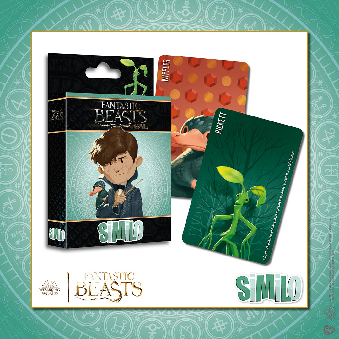 Similo: Fantastic Beasts and Where to Find Them, a cooperative deduction game set in the Wizarding World! 🧙‍♀️🧙