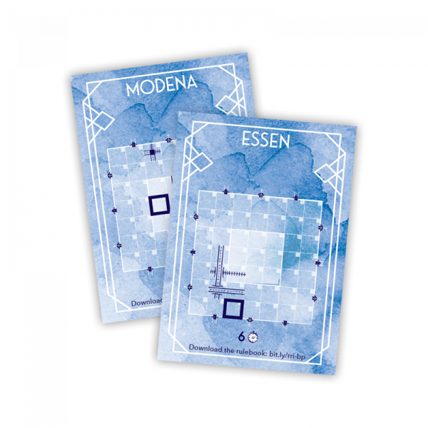 Railroad Ink Challenge - Promo Modena Essen Blueprint Card