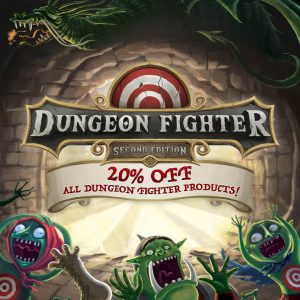 All Dungeon Fighter products are 20% off for a limited time!