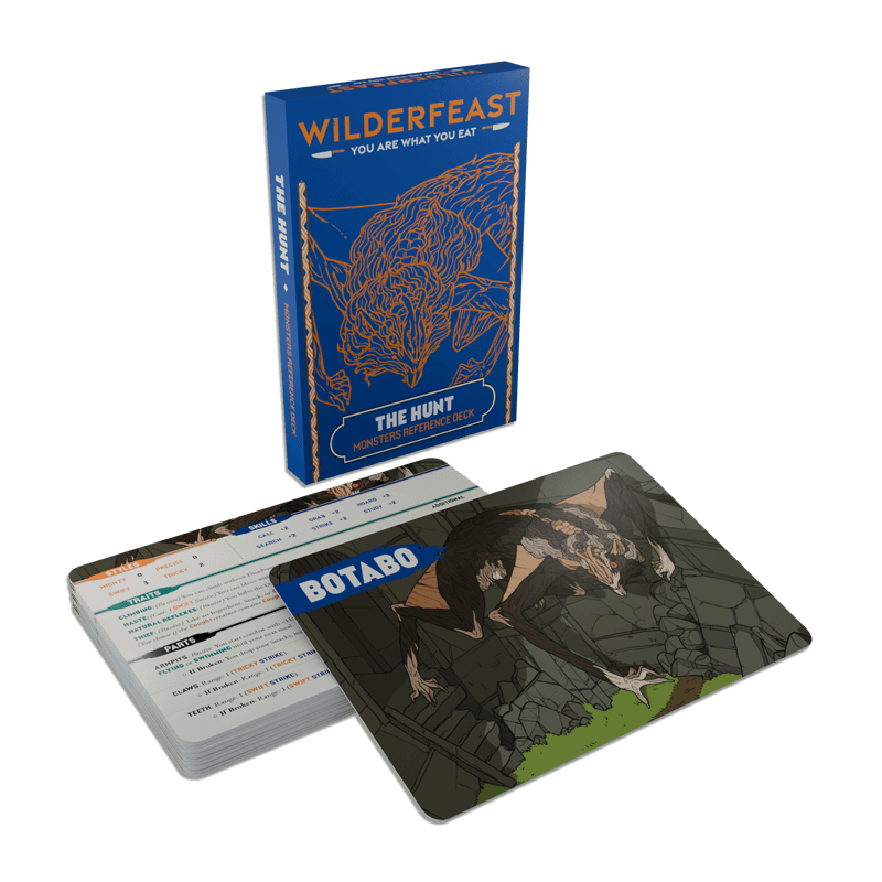Wilderfeast – The Hunt – Monster Reference Deck