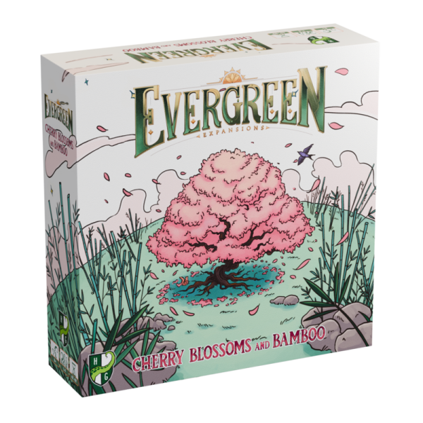 Evergreen – Cherry Blossoms and Bamboos
