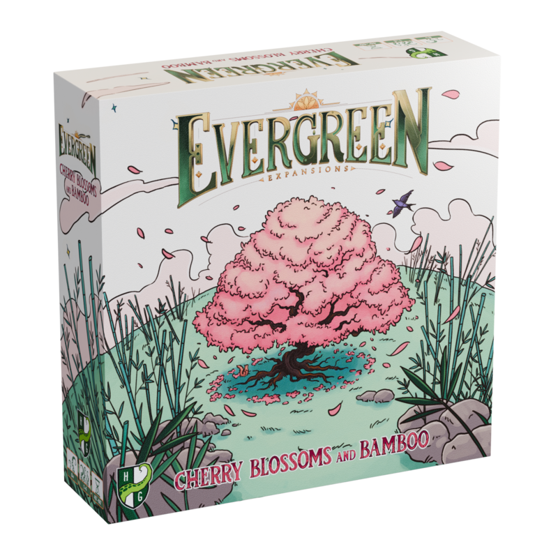 Evergreen – Cherry Blossoms and Bamboos