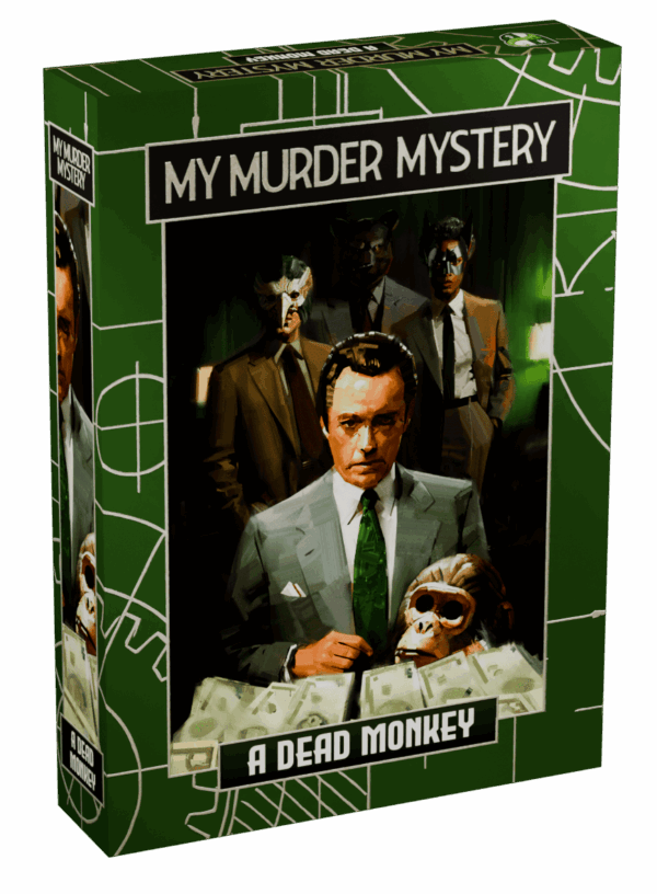 My Murder Mystery box - A Dead Monkey