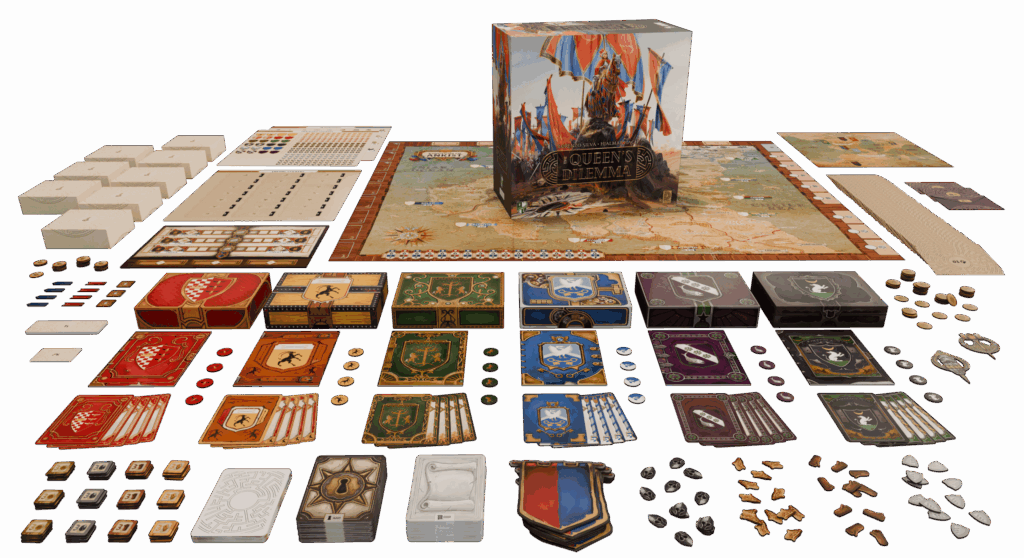 The Queen's Dilemma setup