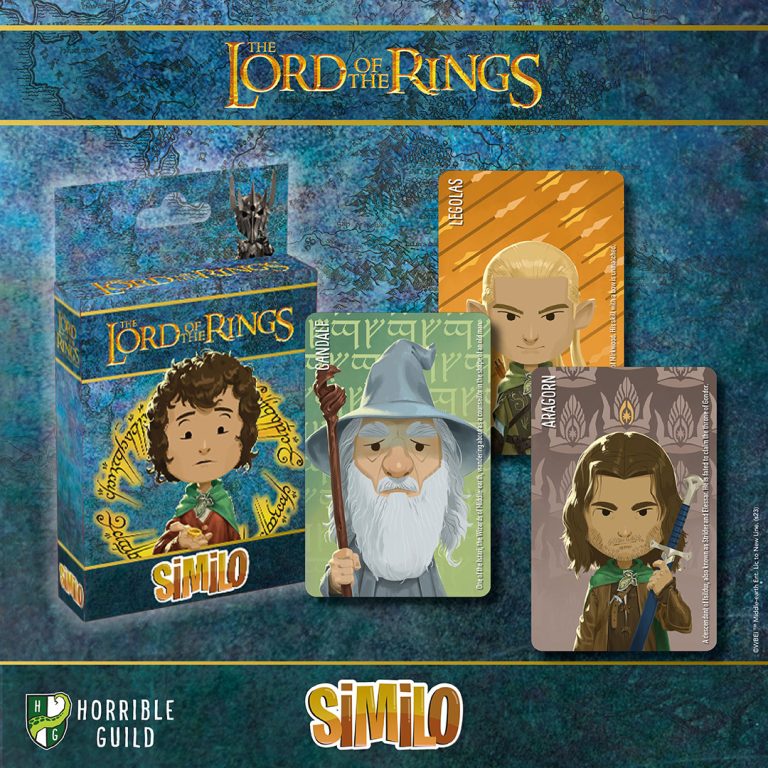 Similo: The Lord of the Rings, a cooperative deduction game set in Middle-earth!