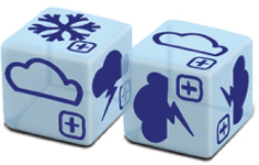 Railroad Ink - Sky Expansion - Weather Dice