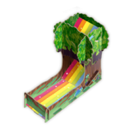 Unicorn Fever – Rainbow Tree Dice Tower