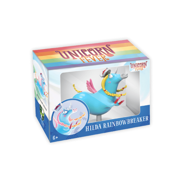 Unicorn Fever Collectible Toys - Hilda Rainbowbreaker Box