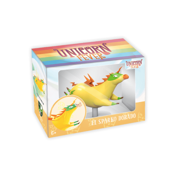 Unicorn Fever Collectible Toys - El Sparko Dorado Box