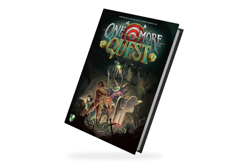 One More Quest Cover Mockup