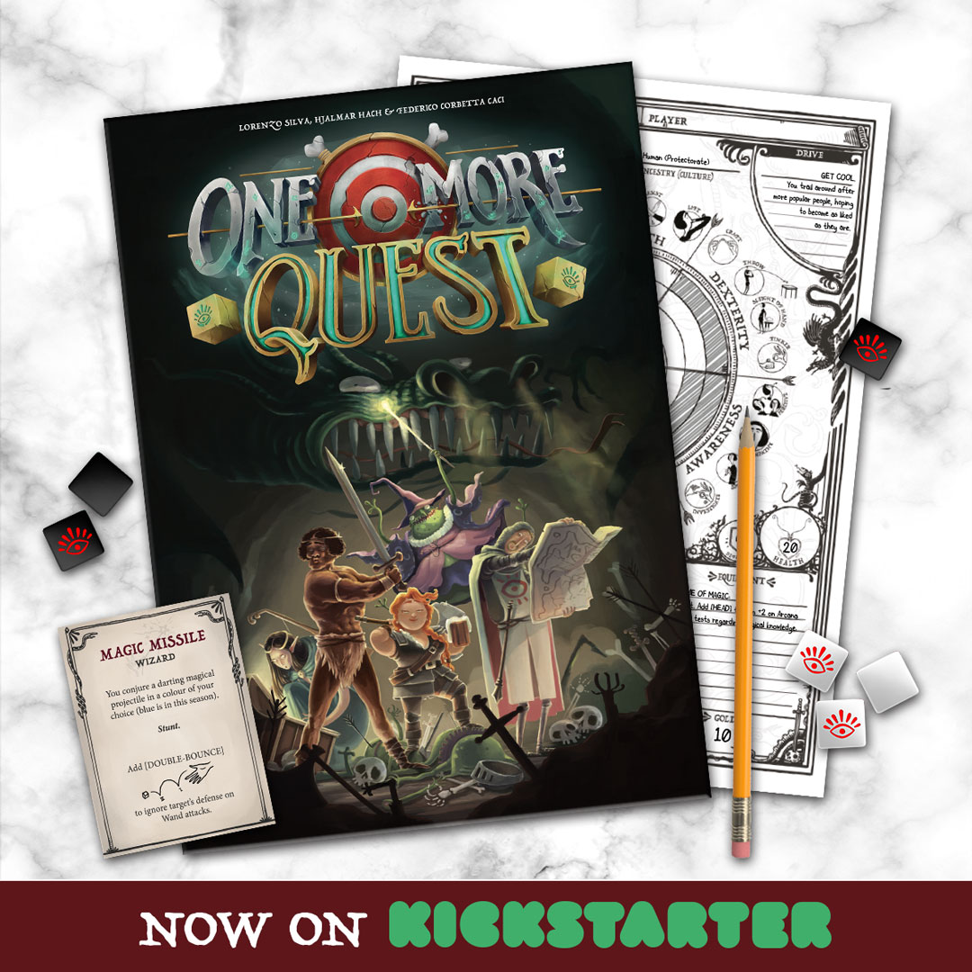 One More Quest is now LIVE on Kickstarter!