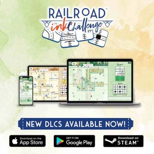 Introducing Forest and Desert DLCs for Railroad Ink Challenge! 🚂🚃