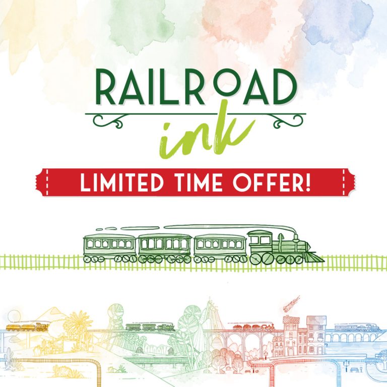 All aboard the SALES train! All Railroad Ink products are 20% off for a limited time!